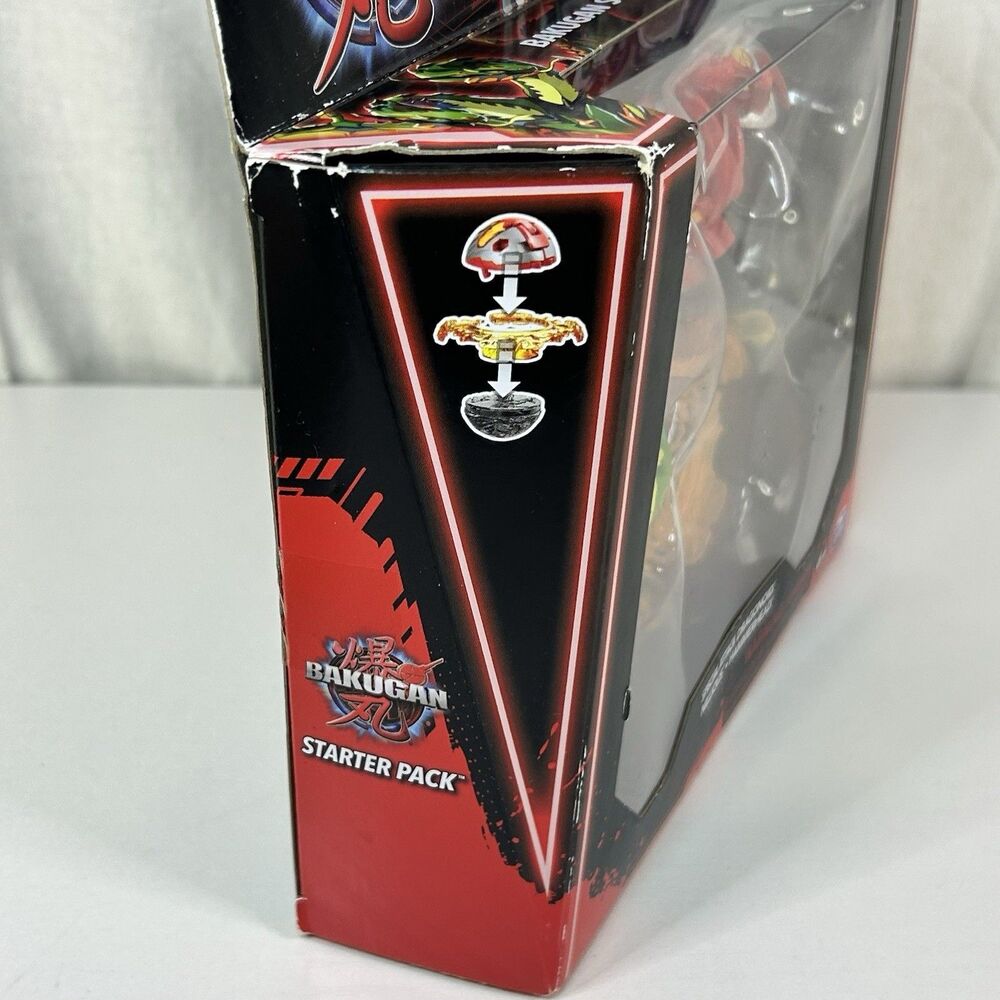 Bakugan Starter 3-Pack Special Attack Dragonoid Nillious Hammerhead Figures Toys - Picture 2 of 6